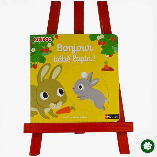 Kididoc « Bonjour bébé lapin » d'occasion NATHAN - Dès 3 ans | Ref 10204