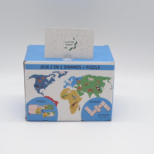 Domino puzzle d'occasion SANS MARQUE - Dès 3 ans | Ref 14283
