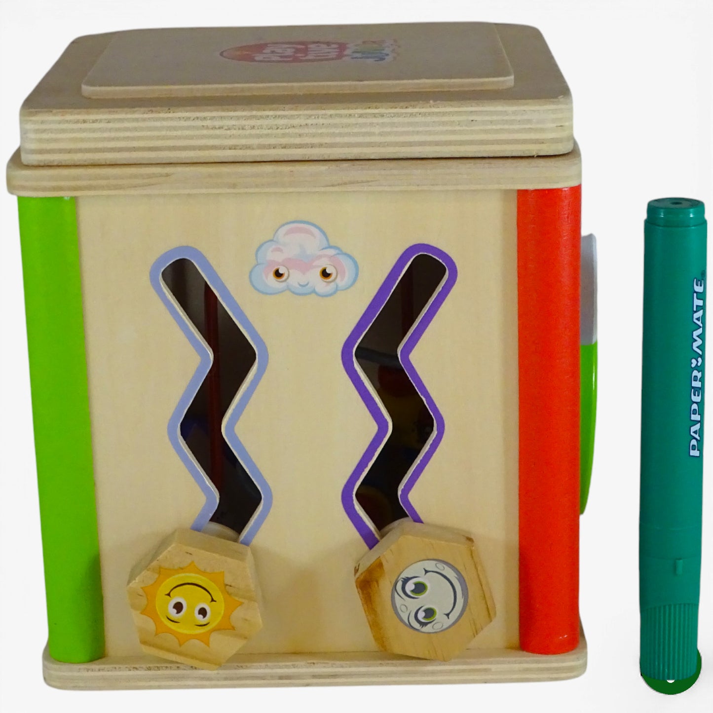 Cube d’éveil en bois d'occasion PLAYTIVE JUNIOR - Dès 2 ans | Ref 10177
