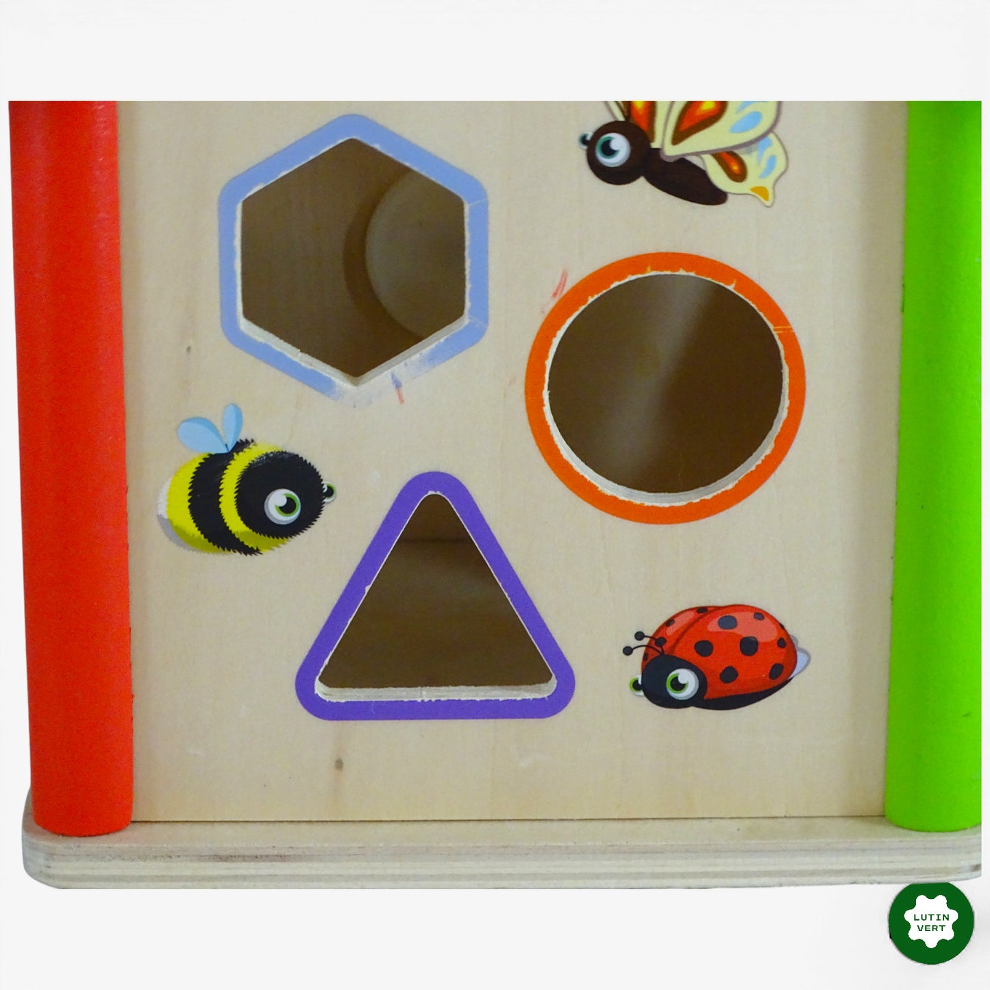 Cube d’éveil en bois d'occasion PLAYTIVE JUNIOR - Dès 2 ans | Ref 10177