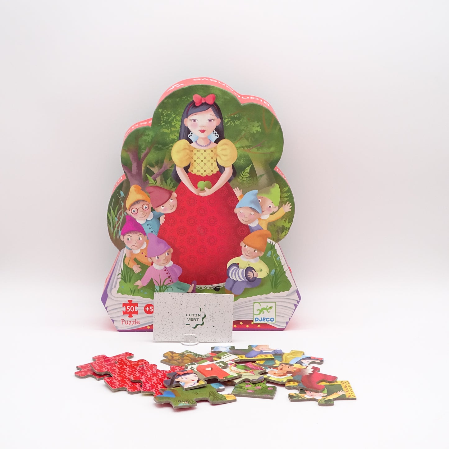 Puzzle Blanche Neige  d'occasion DJECO - Dès 5 ans | Ref 14294