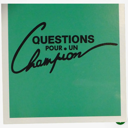 Question pour un Champion d'occasion NATHAN - Dès 15 ans | Ref 10151