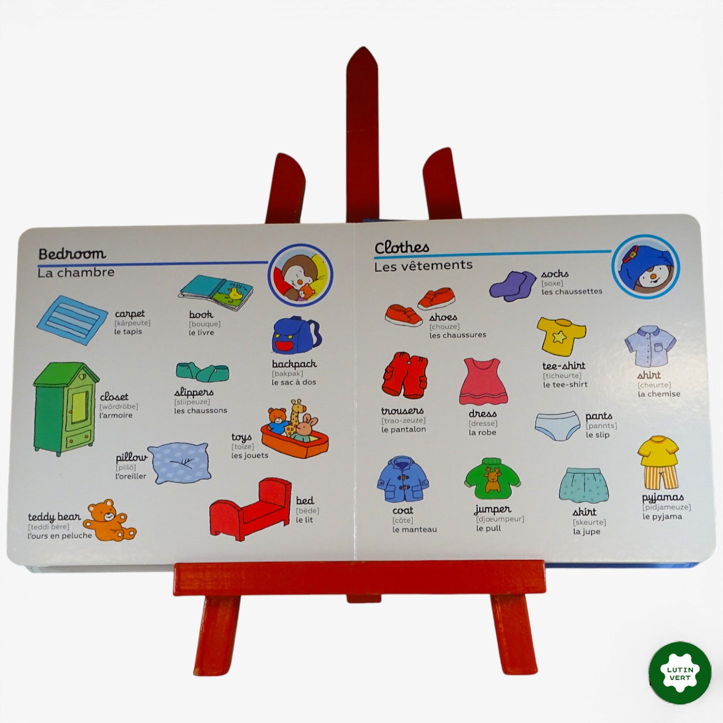 Livre Mon imagier t’choupi Français Anglais d'occasion NATHAN - Dès 3 ans | Ref 10188