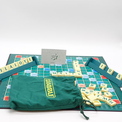 Scrabble classique Vintage d'occasion Mattel - Dès 10 ans |Lutin Vert Ref 14311