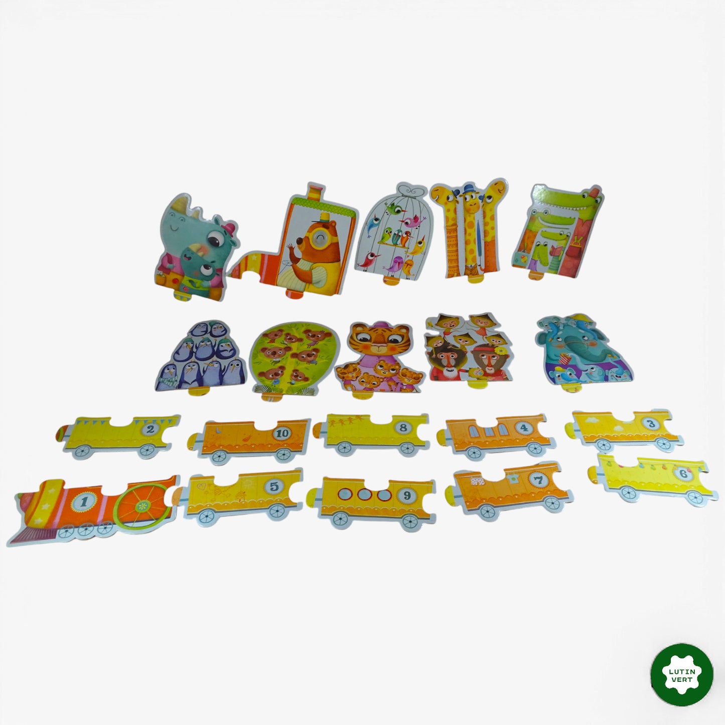 Puzzle « Je compte »
 d'occasion DJECO - Dès 3 ans | Ref 10006