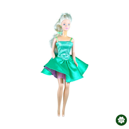 Barbie Vintage de 1991 robe verte d'occasion MATTEL - Dès 3 ans | Lutin Vert