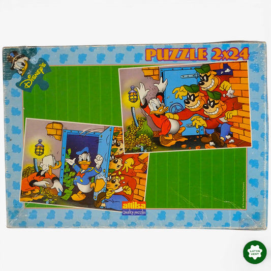 2 puzzles « Picsou » 24 pièces d'occasion ATTILSA - Dès 3 ans | Ref 10213