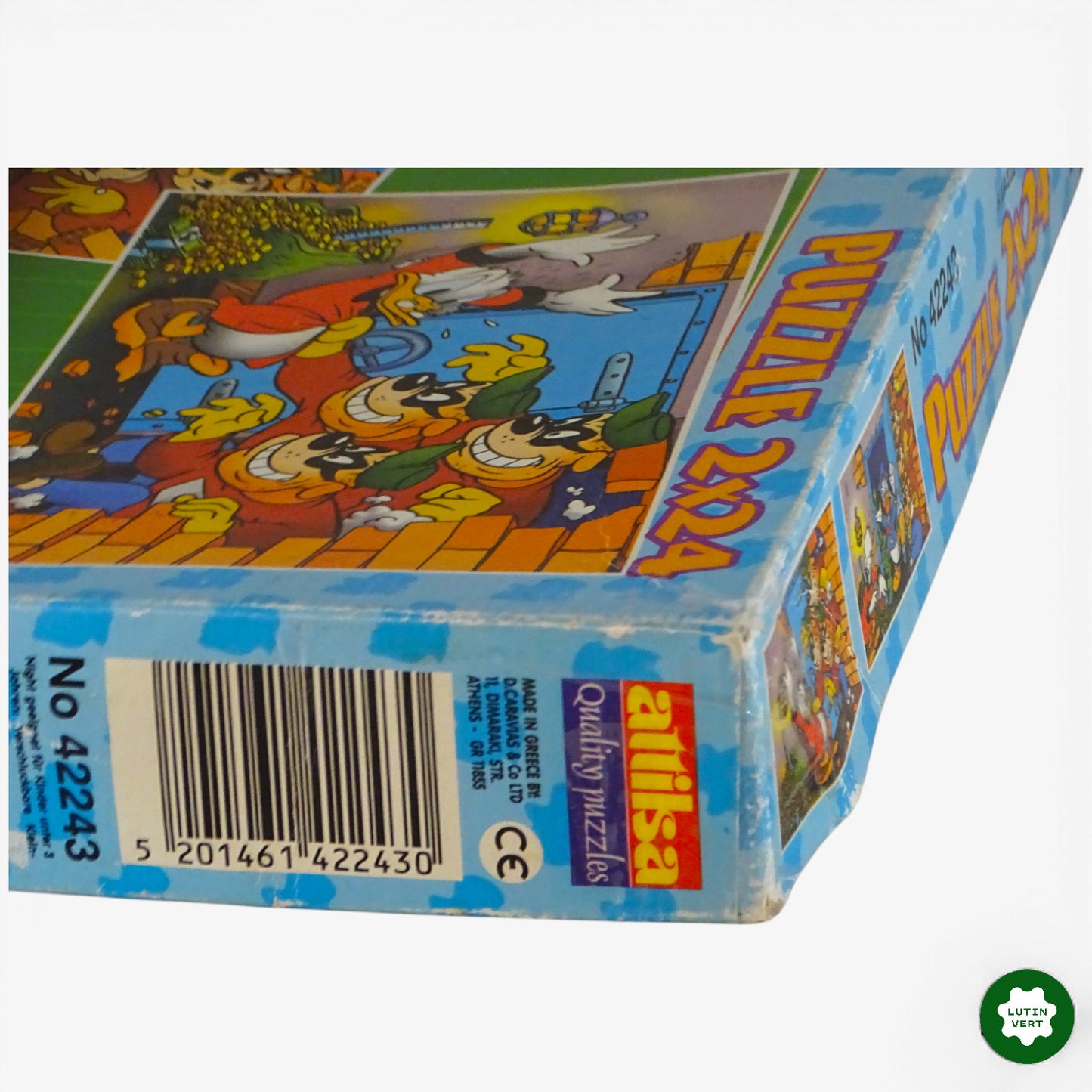 2 puzzles « Picsou » 24 pièces d'occasion ATTILSA - Dès 3 ans | Ref 10213