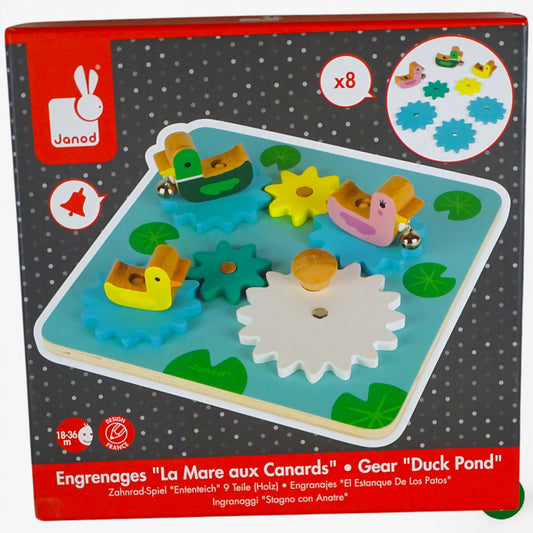 Engrenages « La mare aux canards » d'occasion JANOD - Dès 2 ans | Ref 10228