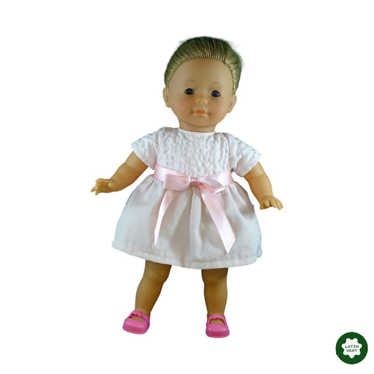 Poupée robe nœud rose  d'occasion COROLLE - Dès 3 ans | Lutin Vert