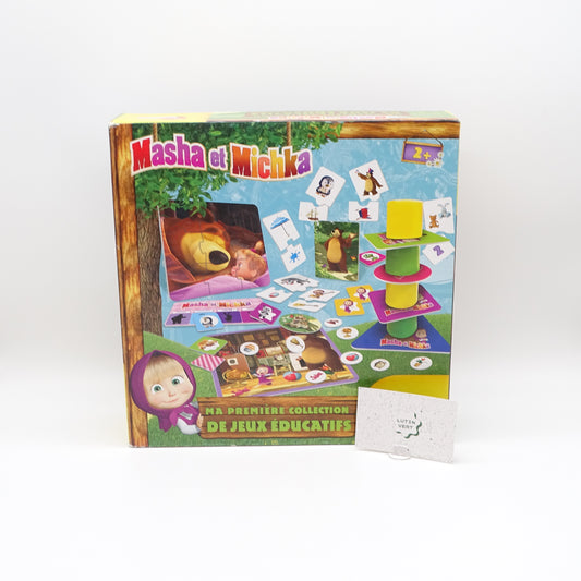 Masha et Michka – Ma première collection de jeux éducatifs d'occasion LISCIANI - Dès 2 ans | Ref 14339