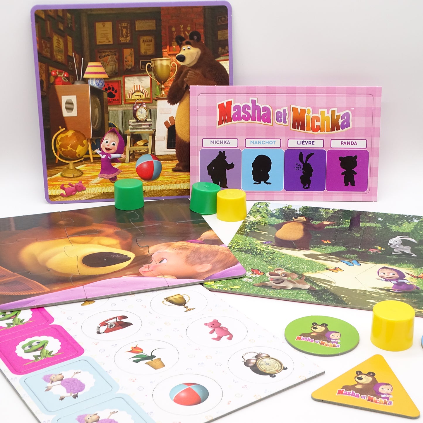 Masha et Michka – Ma première collection de jeux éducatifs d'occasion LISCIANI - Dès 2 ans | Ref 14339