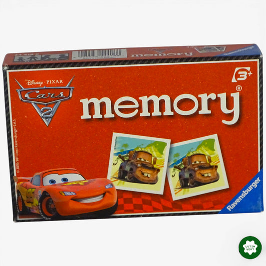 Memory « Cars 2 » d'occasion RAVENSBURGER - Dès 3 ans | Ref 10225