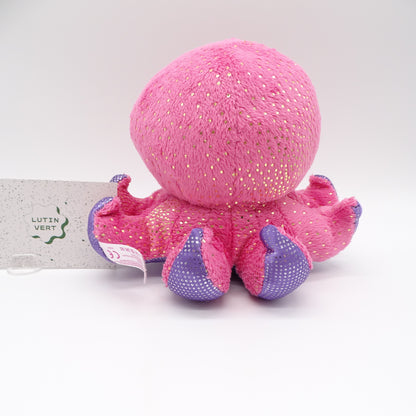 Peluche Pieuvre Pailletée Sparkles Tales d'occasion AURORA - Dès 1 an | Ref 14348