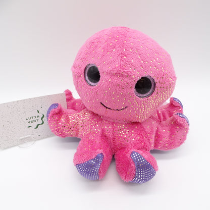 Peluche Pieuvre Pailletée Sparkles Tales d'occasion AURORA - Dès 1 an | Ref 14348