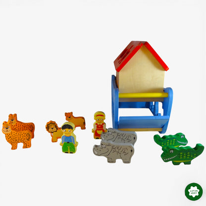 Arche de Noé en bois d'occasion PLAYTIVE JUNIOR - Dès 3 ans | Ref 10235
