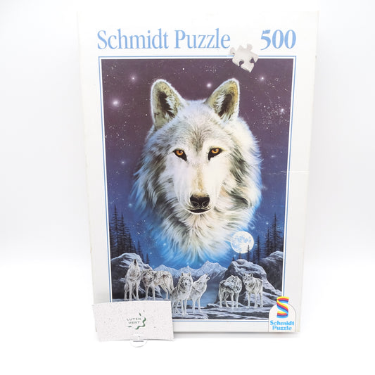 Puzzle Loup 500 pièces d'occasion SCHMIDT PUZZLE - Dès 10 ans | Ref 14342