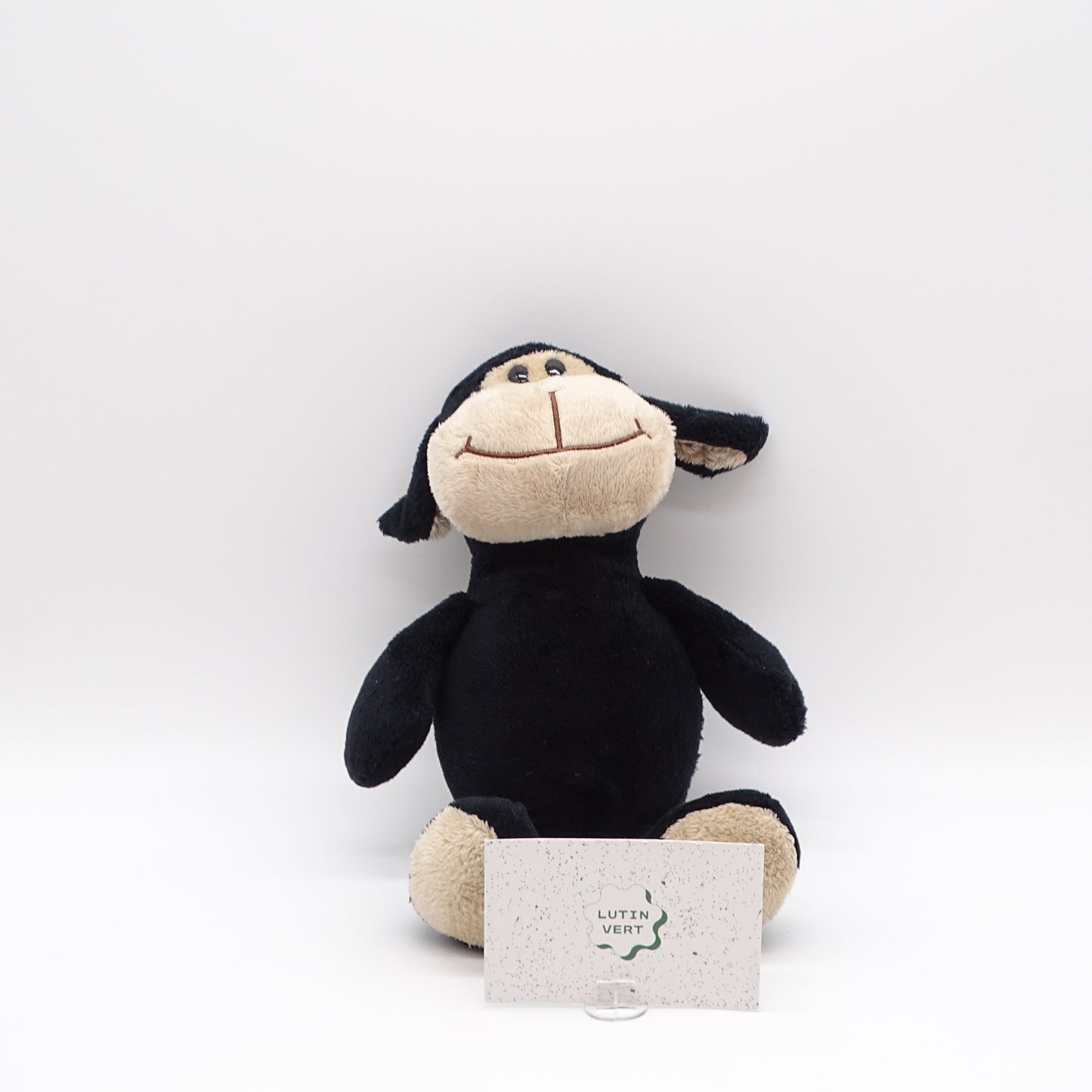 Peluche Mouton Noir KINDER - Dès 3 ans | Ref 14374