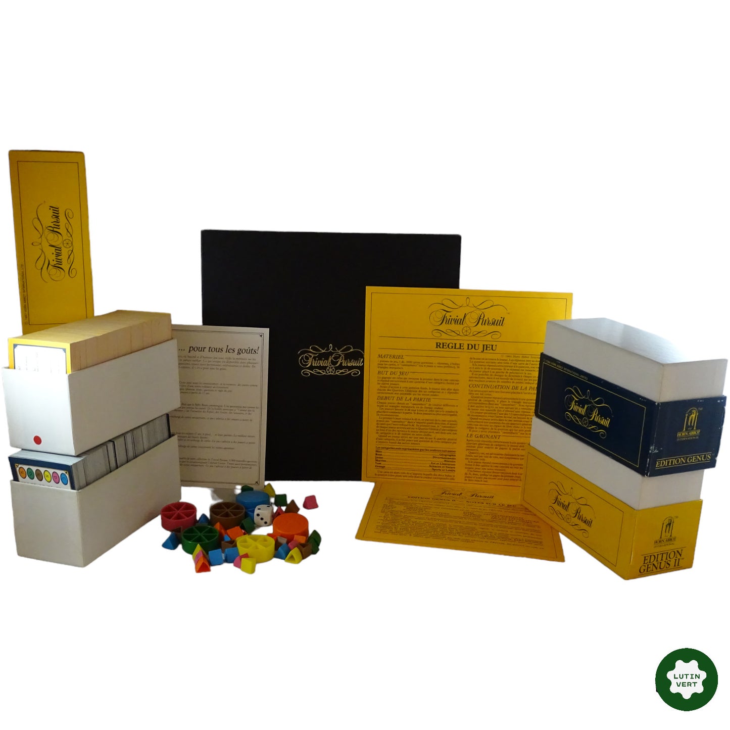 Trivial pursuit Edition Genus et Genus 2 1984 d'occasion PARKER - Dès 15 ans | Lutin Vert