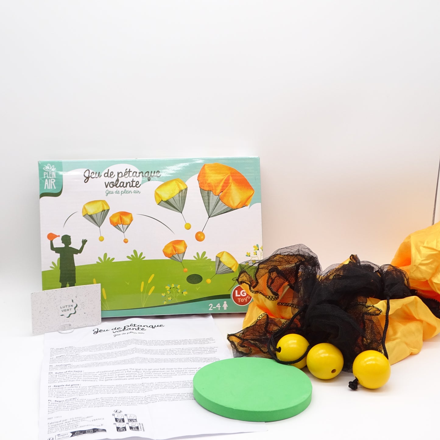 Jeu de Pétanque Volante LG TOYS - Dès 3 ans | Ref 14379