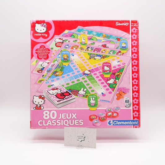 Hello Kitty 80 jeux CLEMENTONI - Dès 4 ans | Ref 14390