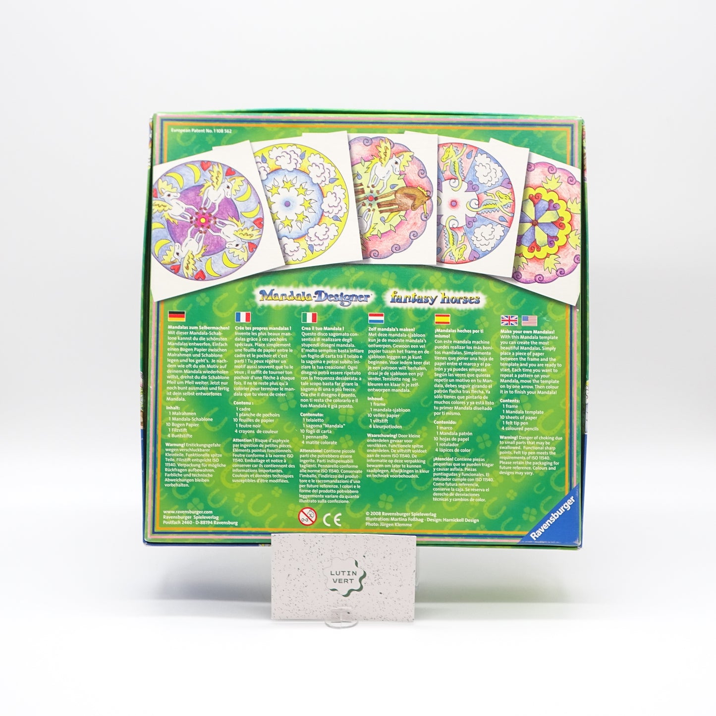 Mandala Designer Fantasy Horses RAVENSBURGER - Dès 6 ans | Ref 14338