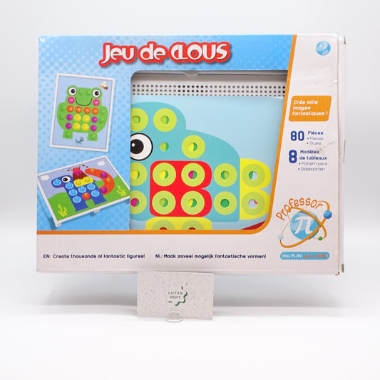 Jeux de clous PROFESSOR  - Dès 3 ans | Ref 14386