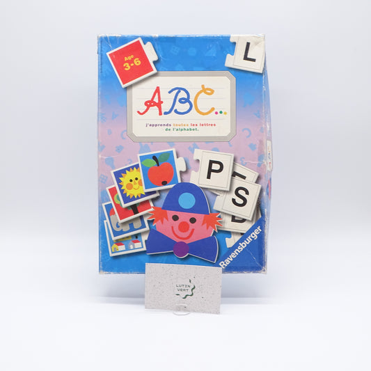 ABC J’apprends toutes les lettres de l’Alphabet RAVENSBURGER - Dès 3 ans | Ref 14385