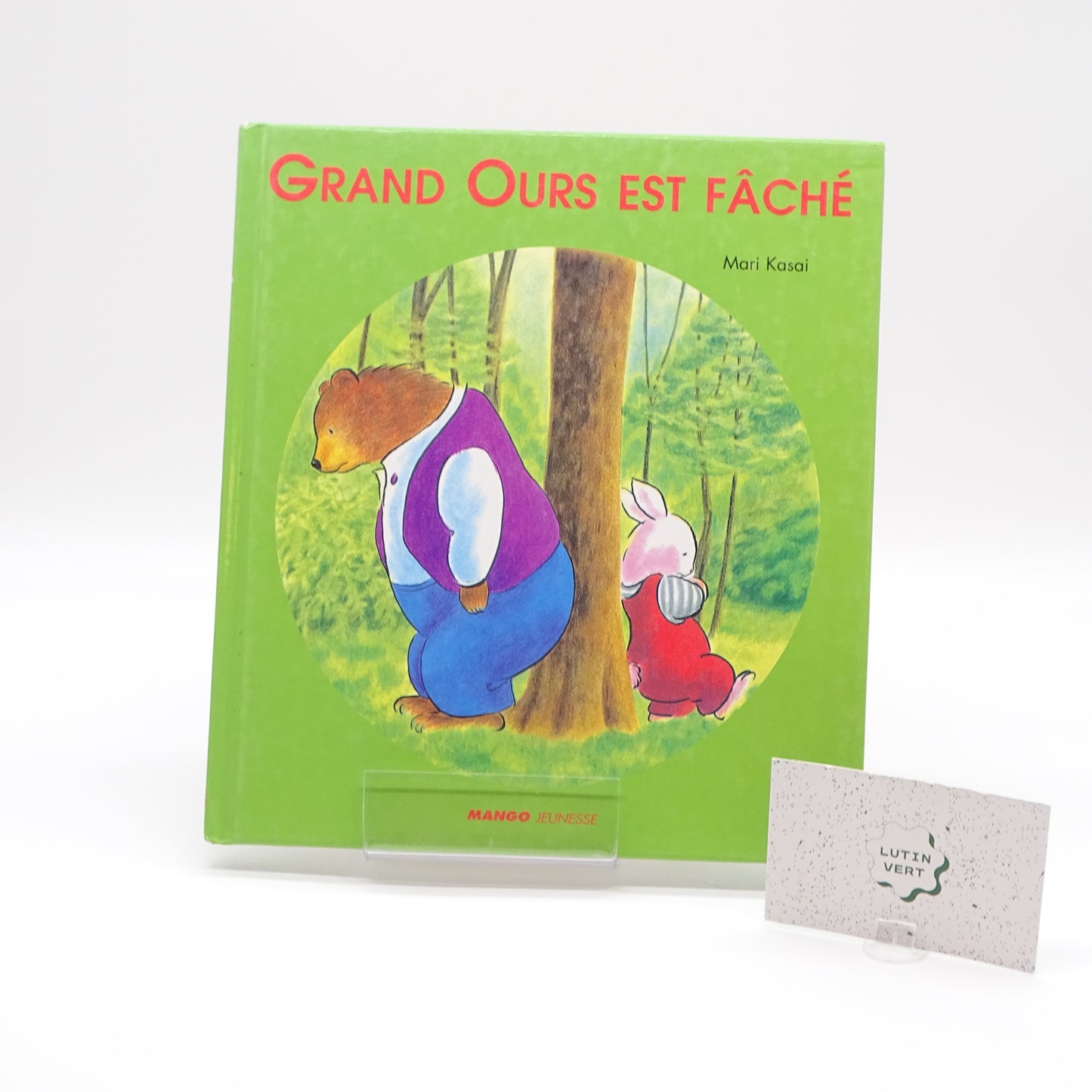Grand Ours est fâché MANGO JEUNESSE - Dès 3 ans | Ref 14382