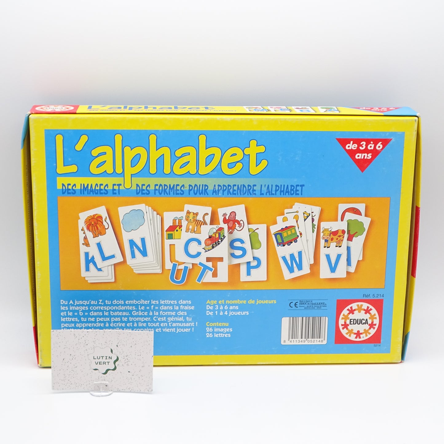 L’alphabet EDUCA - Dès 3 ans | Ref 14423