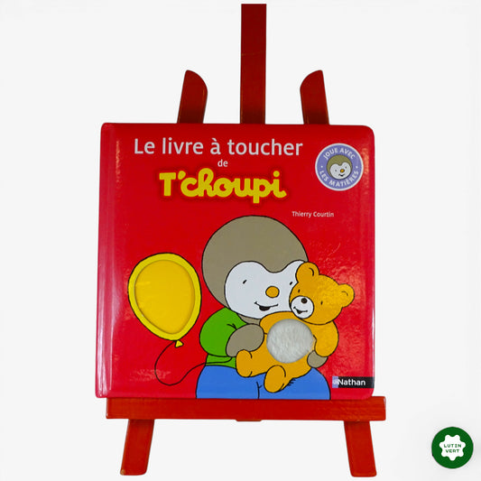 Le livre à toucher de T’Choupi d'occasion NATHAN - Dès 3 ans | Ref 10271