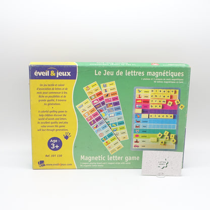Le jeu de lettres magnétiques EVEIL ET JEUX - Dès 3 ans | Ref 14426