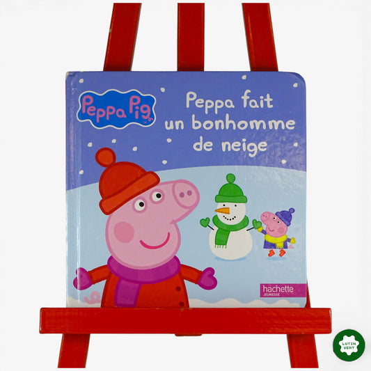 « Peppa  fait un bonhomme de neige » d'occasion HACHETTE - Dès 3 ans | Ref 10279