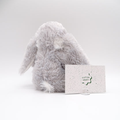 Peluche Lapin GrisKELLY’S TOYS - Dès Naissance | Ref 14432