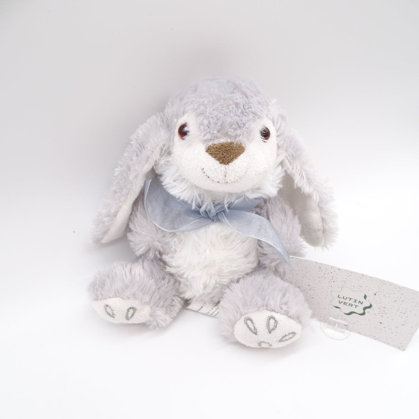 Peluche Lapin GrisKELLY’S TOYS - Dès Naissance | Ref 14432