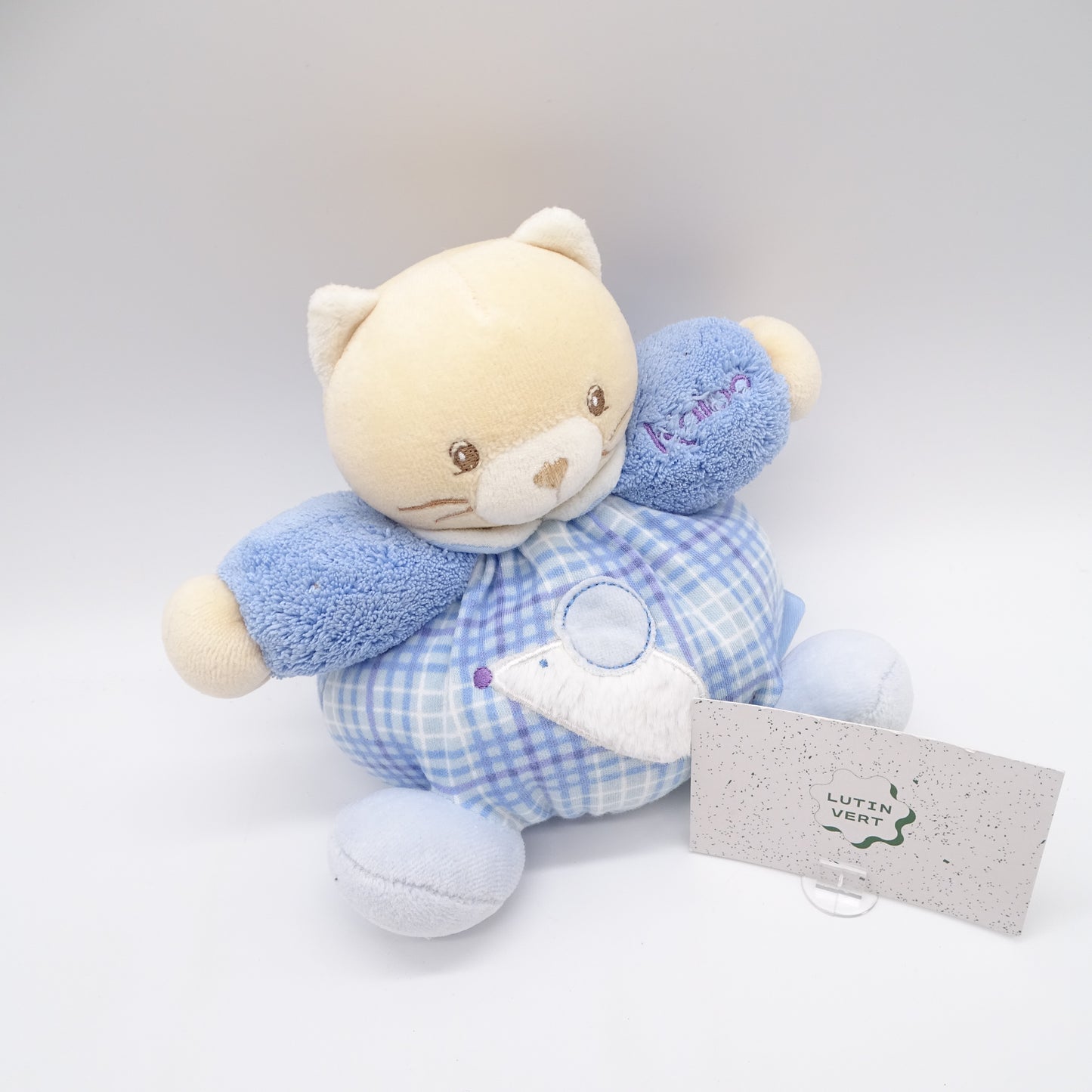 Chat boule bleu KALOO - Dès Naissance | Ref 14433