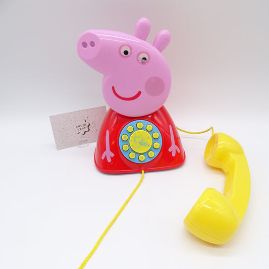 Téléphone Peppa Pig SANS MARQUE - Dès 18 mois | Ref 14436