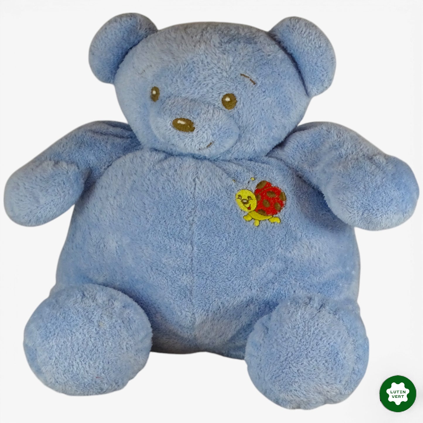 Peluche Ourson Boule Bleu d'occasion NOUNOURS - Dès 1 an | Ref 10284
