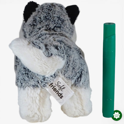 Peluche chien Husky d'occasion SOFT-FRIENDS - Dès 1 an | Ref 10285
