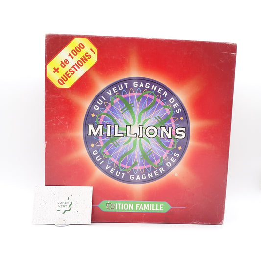 Qui veut gagnes des millions édition famille TF1 GAMES - Dès 10 ans | Ref 14452