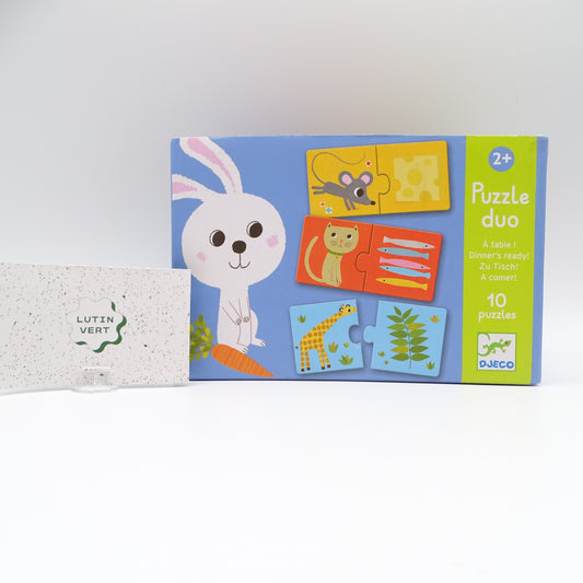 Puzzle duo DJECO - Dès 2 ans | Ref 14449