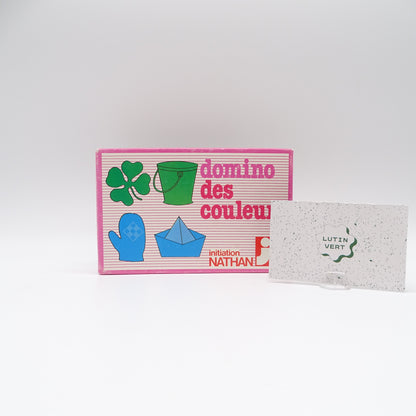 Domino des couleurs vintage NATHAN - Dès 4 ans | Ref 14443