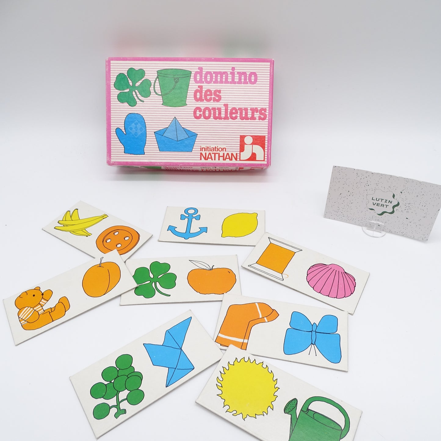 Domino des couleurs vintage NATHAN - Dès 4 ans | Ref 14443