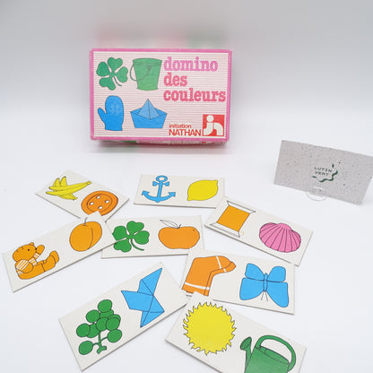 Domino des couleurs vintage NATHAN - Dès 4 ans | Ref 14443