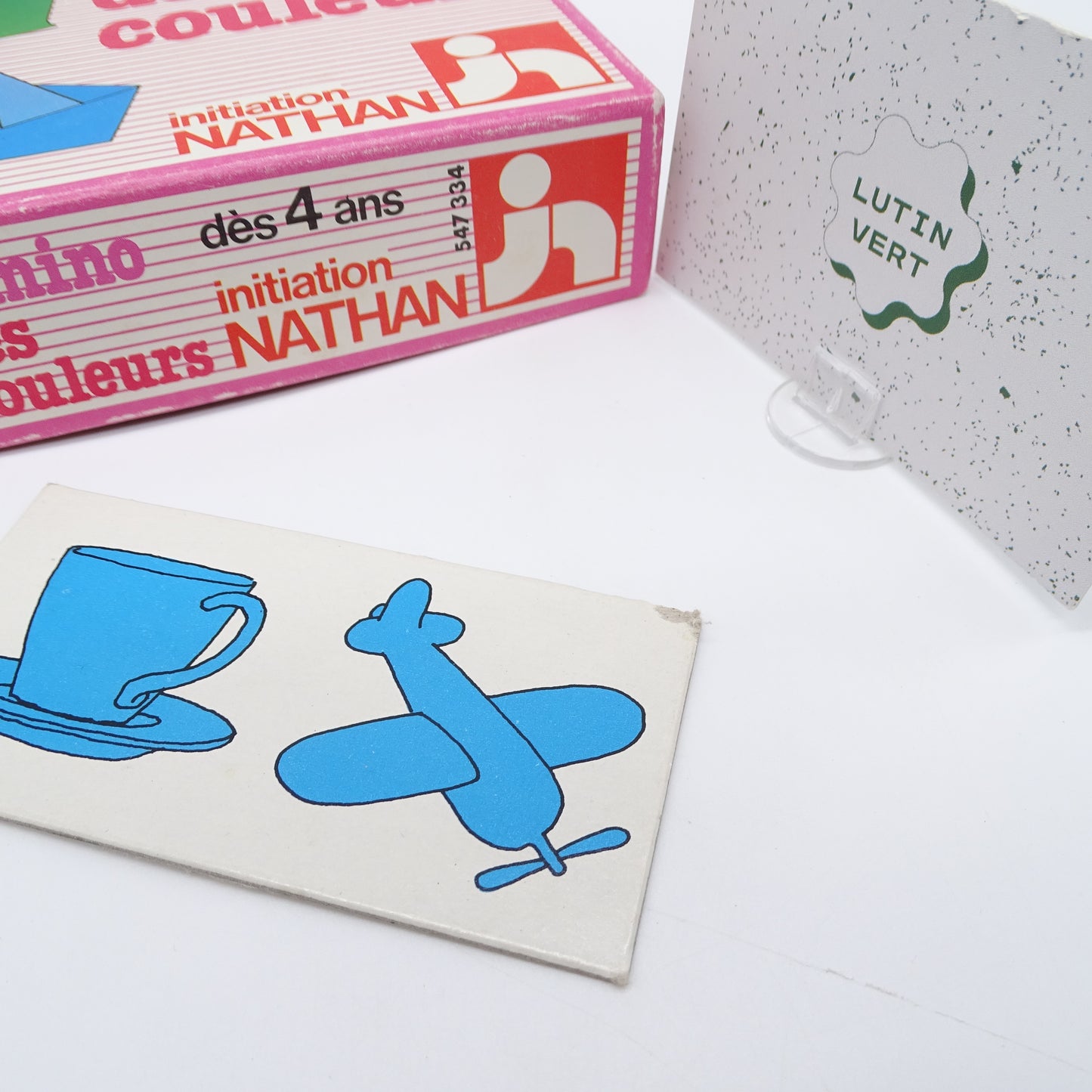 Domino des couleurs vintage NATHAN - Dès 4 ans | Ref 14443