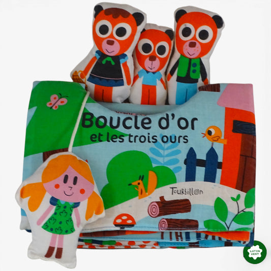 Livre texturisé Boucle D’or et les trois ours d'occasion  - Dès 1 an | Ref 10292