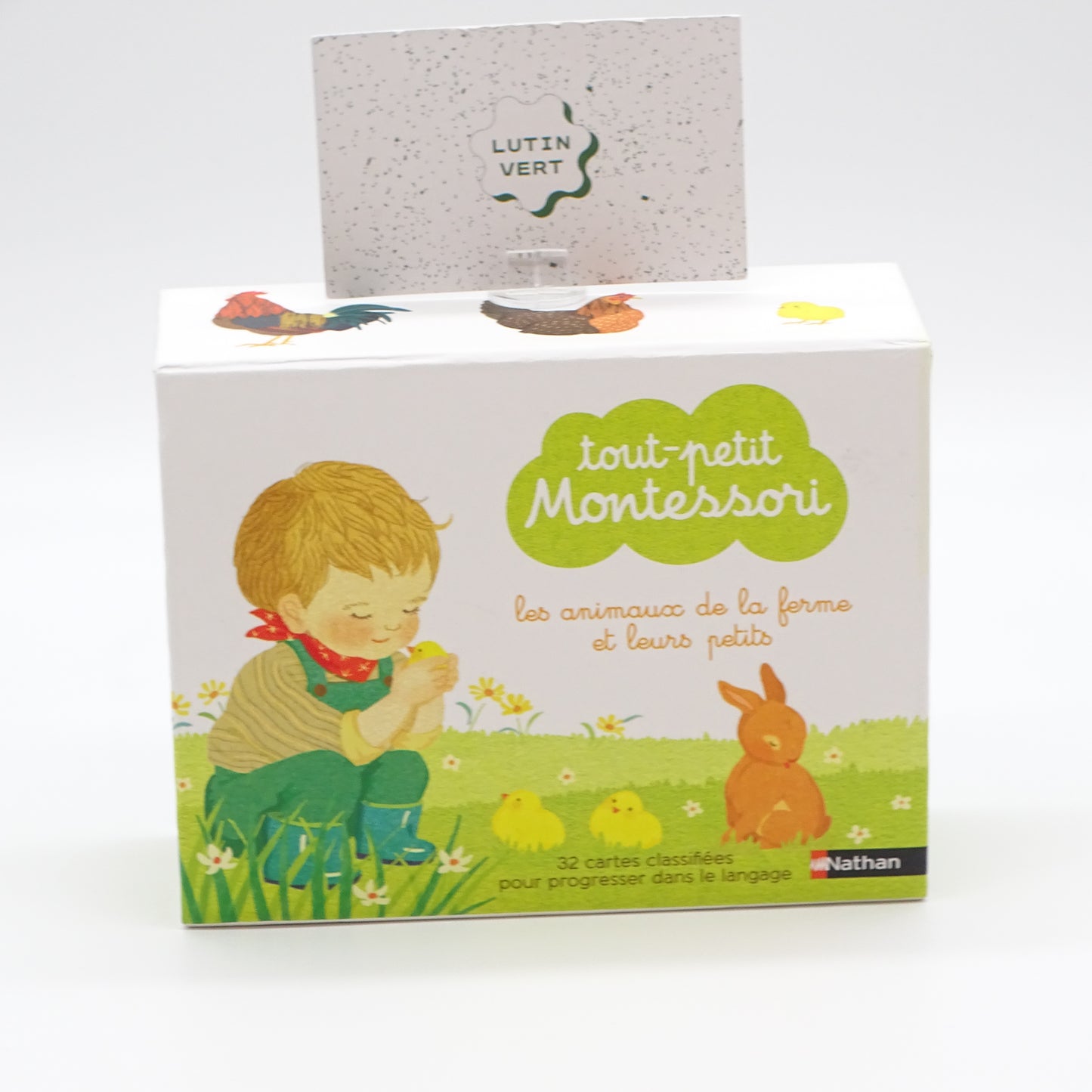 Tout-petit montessoriLes animaux de la ferme et leurs petits NATHAN - Dès 3 ans | Ref 14463