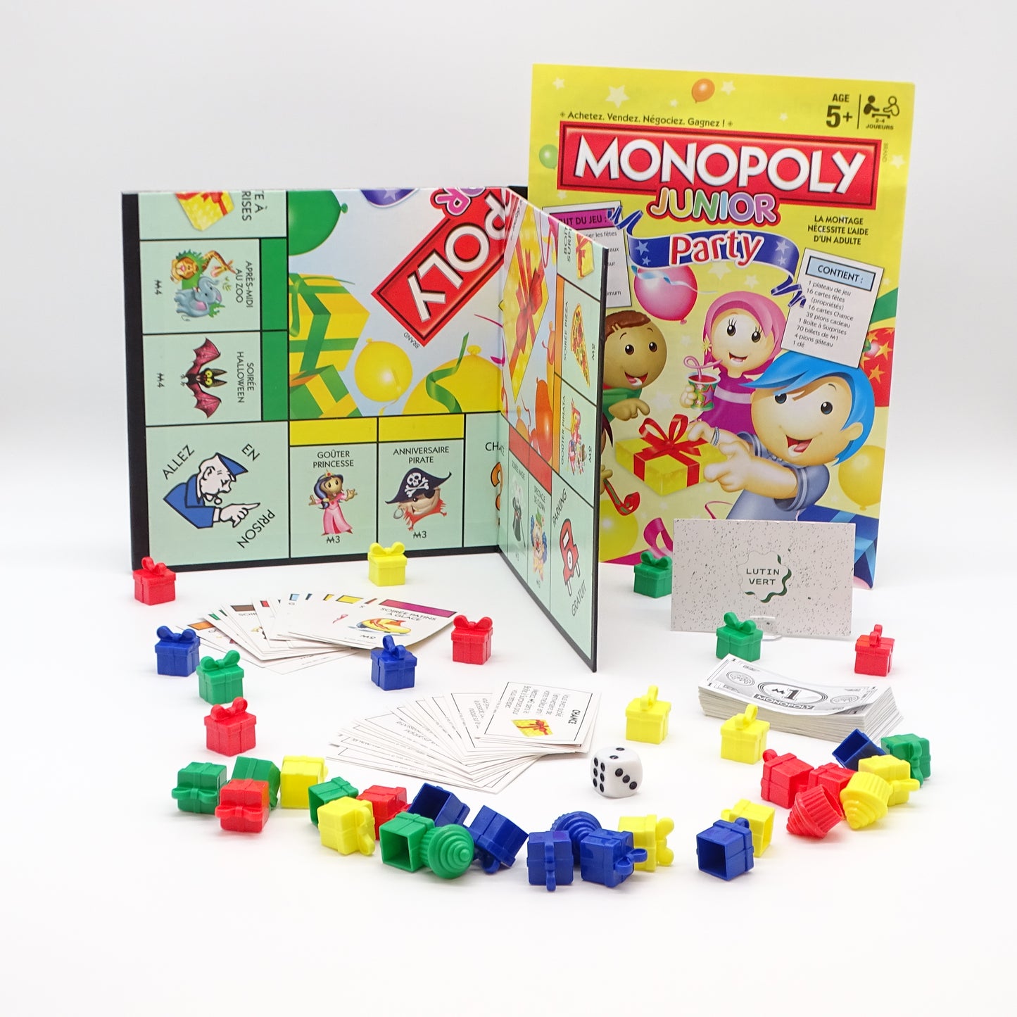 Monopoly junior PartyHASBRO - Dès 5 ans | Ref 14461