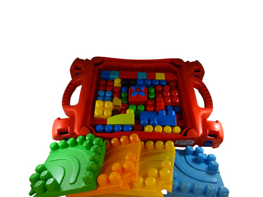 Table avec pieds + Bloks d'occasion MEGA BLOCKS - Dès 18 mois | Ref 9798
