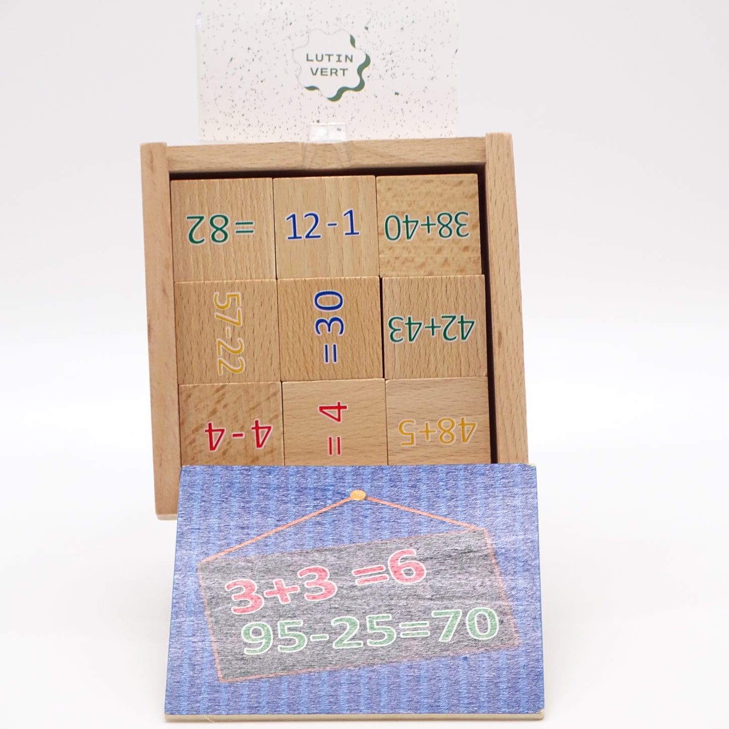 Boîte d’apprentissage Plus et Moins PLAY TIVE JUNIOR - Dès 5 ans | Ref 14457